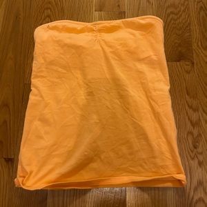 Bright Orange Tube Top